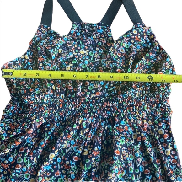 Express Black and Floral Top - Picture 12 of 12